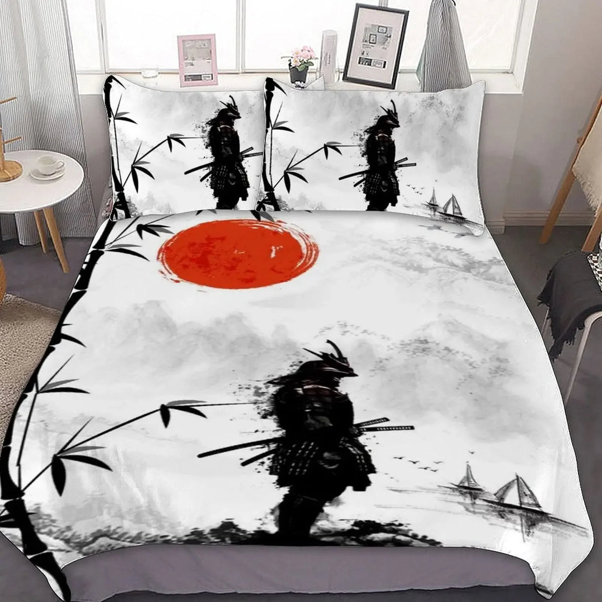 Parure de lit samouraï design impression 3D