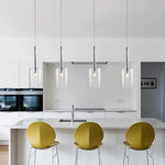 Luminaire verre minimaliste pour décoration chambre
