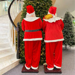 Père Noël de Noël taille réelle 70 pouces