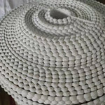 Bande moulure murale PVC 3m autocollante blanche
