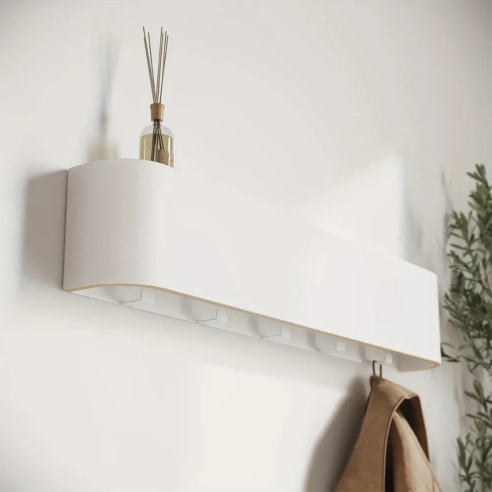 Étagère cachée du porte-manteau mural pour rangement discret