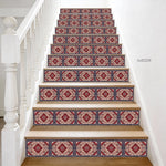Autocollant marche escalier motif persan