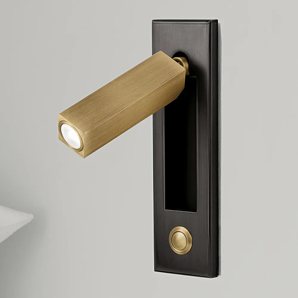 Éclairage directionnel à 30° de la lampe tête de lit