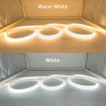 Comparaison des températures de couleur blanc chaud et blanc froid