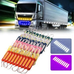 Kit 10 modules LED COB 12V/24V pour enseigne lumineuse camion
