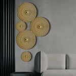 Décoration murale ronde dans différentes couleurs disponibles