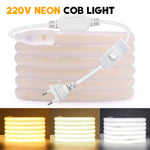 Detail de la densite de LED 288 par metre sur le ruban COB pour luminosite uniforme