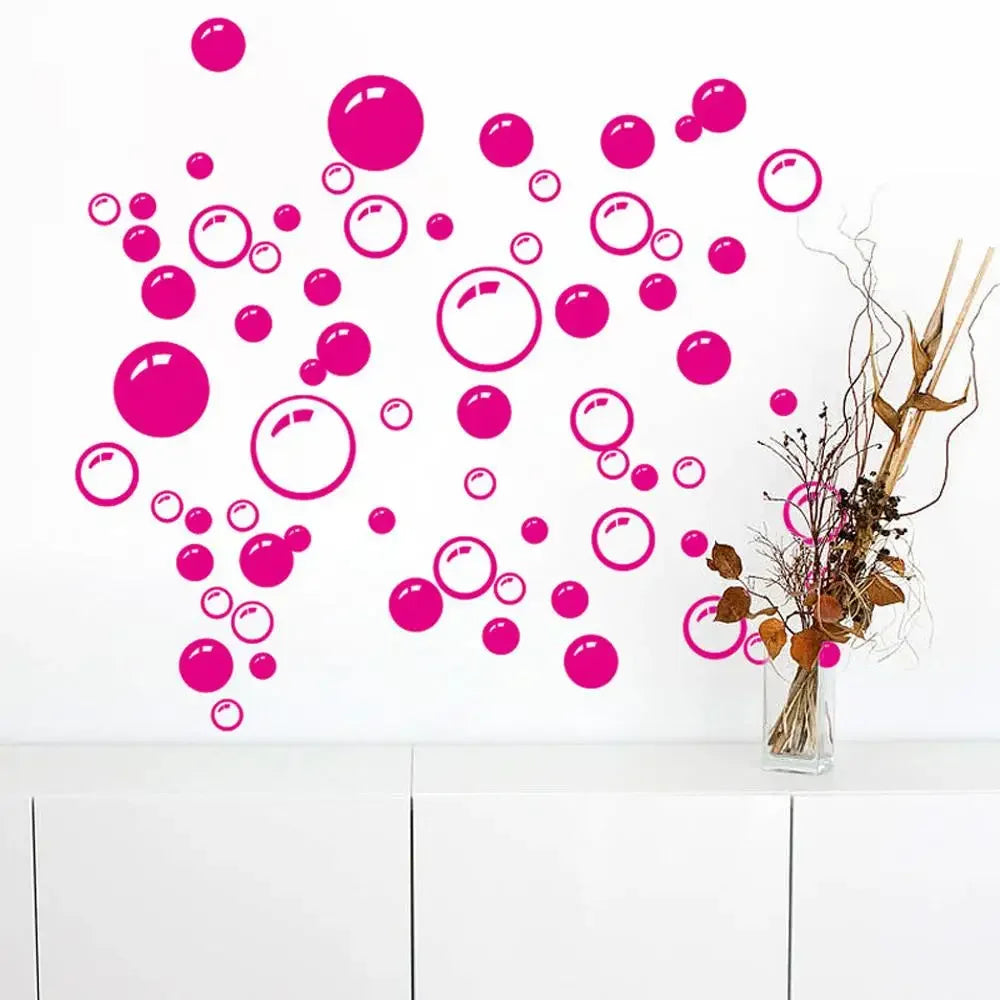 Application de stickers PVC étanches sur carrelage