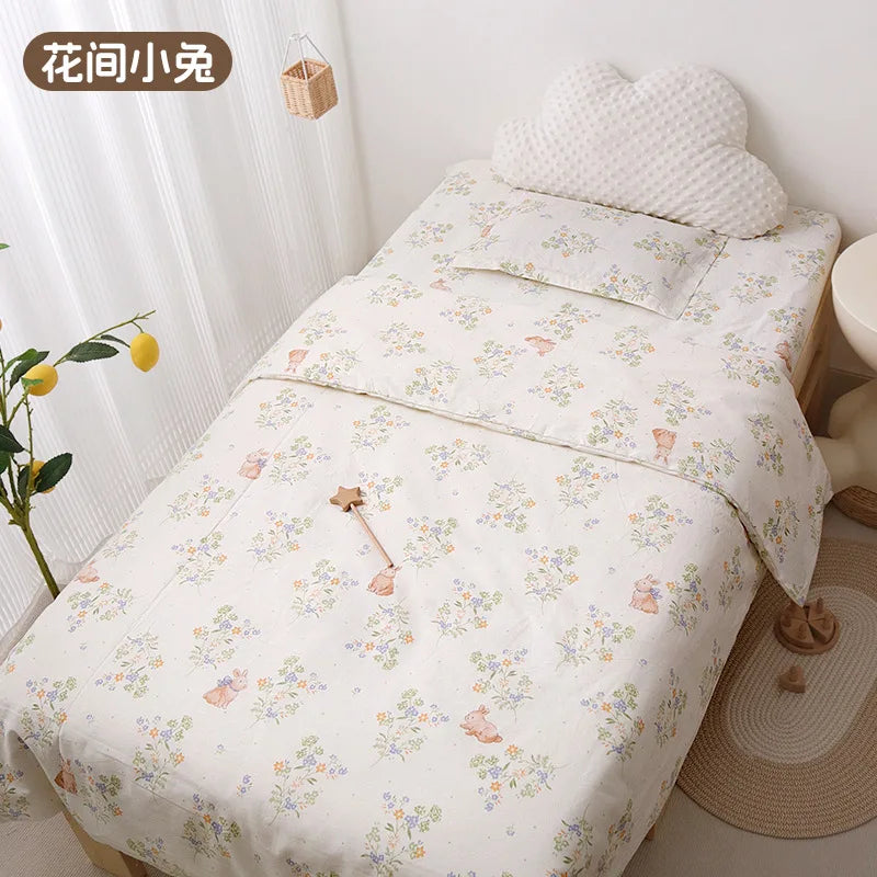 Literie bébé coton biologique vue d'ensemble