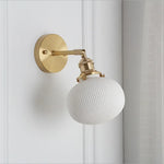Applique murale LED en céramique blanche design moderne pour salon et chambre