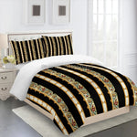 Housse de couette Saba Telet avec taies d'oreiller