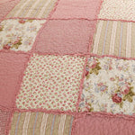 Set couvre-lit et taies d'oreiller patchwork