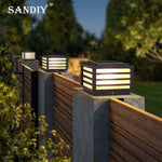 Applique murale solaire jardin design contemporain