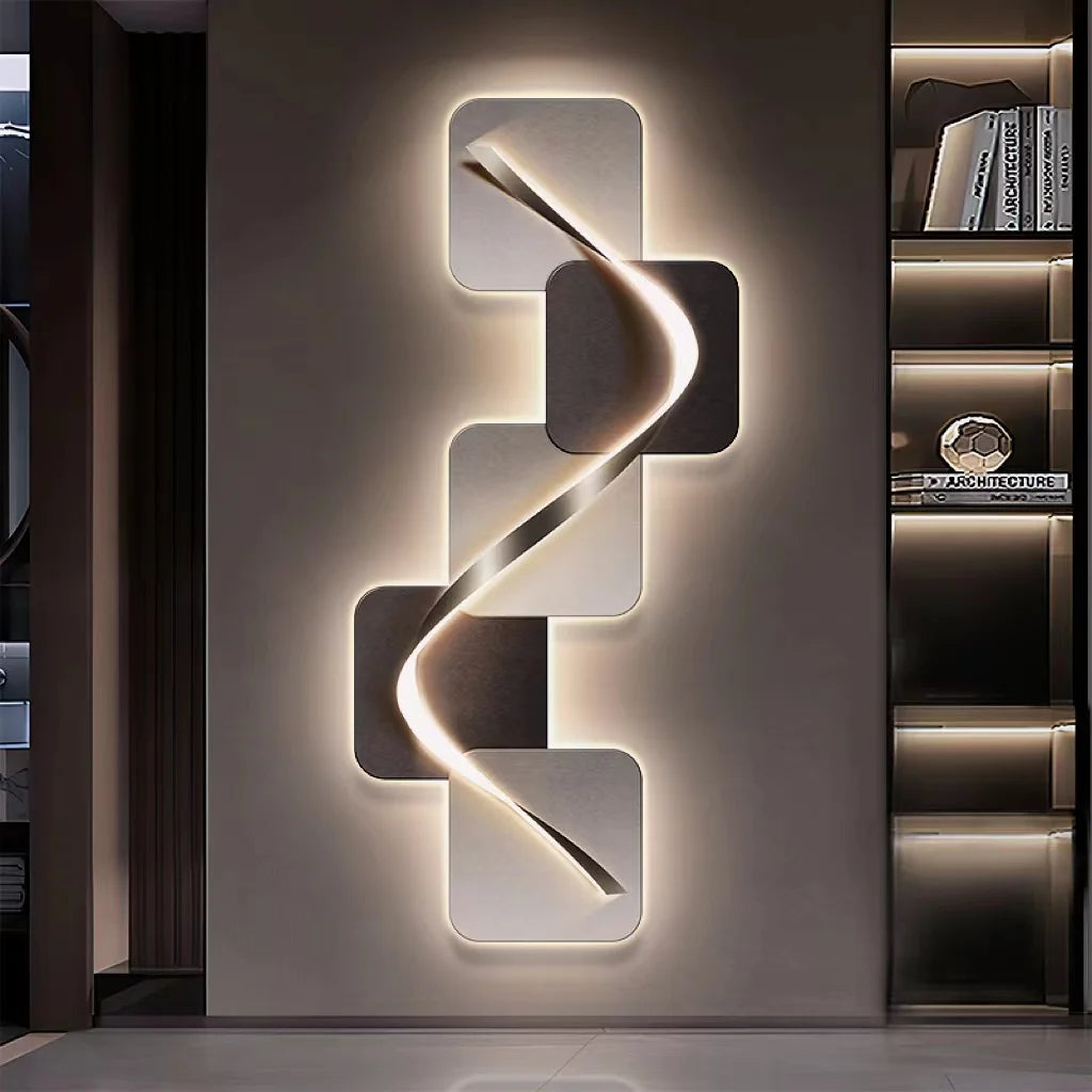 Luminaire d'intérieur avec variateur d'intensité pour couloir