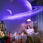 Lampe projecteur galaxie avec télécommande