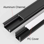 Profil LED aluminium 0.5m éclairage linéaire