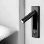 Lampe de chevet murale moderne pour chambre avec éclairage doux