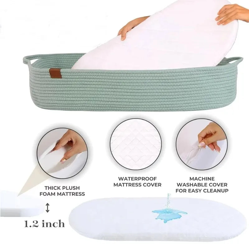 Accessoire de rangement bébé pliable et écologique
