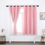 Image montrant une élégante traitement de fenêtre avec un rideau rose, ajoutant une touche de couleur et de style à n'importe quelle pièce. Ce couvre-fenêtre est parfait pour ceux qui cherchent à ajouter un peu de charme et de personnalité à leur décoration intérieure.