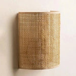Applique murale rotin bambou chambre