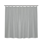 Rideau de douche moderne gris au design élégant, idéal pour compléter la décoration de votre salle de bain avec style. Suspensions solides et installation facile pour un usage quotidien pratique. Perfect pour protéger votre espace des éclaboussures tout en ajoutant une touche de sophistication.