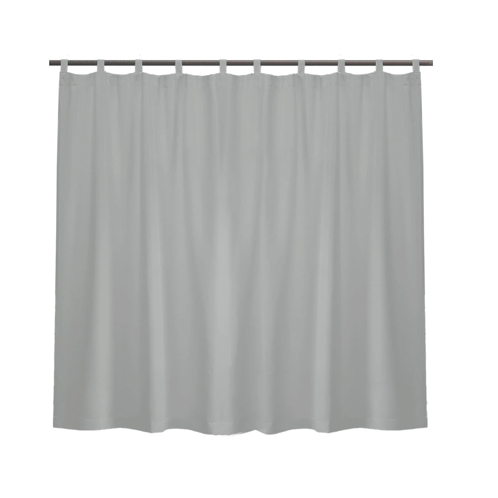 Rideau de douche moderne gris au design élégant, idéal pour compléter la décoration de votre salle de bain avec style. Suspensions solides et installation facile pour un usage quotidien pratique. Perfect pour protéger votre espace des éclaboussures tout en ajoutant une touche de sophistication.