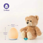 Prise USB de la lampe de chevet connectée à une source d'alimentation