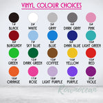 Autocollant mural personnalisé en couleur violette pour décoration intérieure