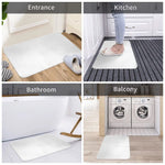 Tapis d'entrée antidérapant avec motif humoristique