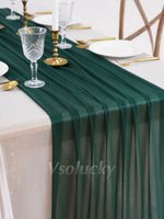 Set de table transparent vert pour salle à manger