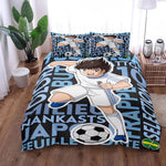 Housse de couette Inazuma Eleven en couleur bleue