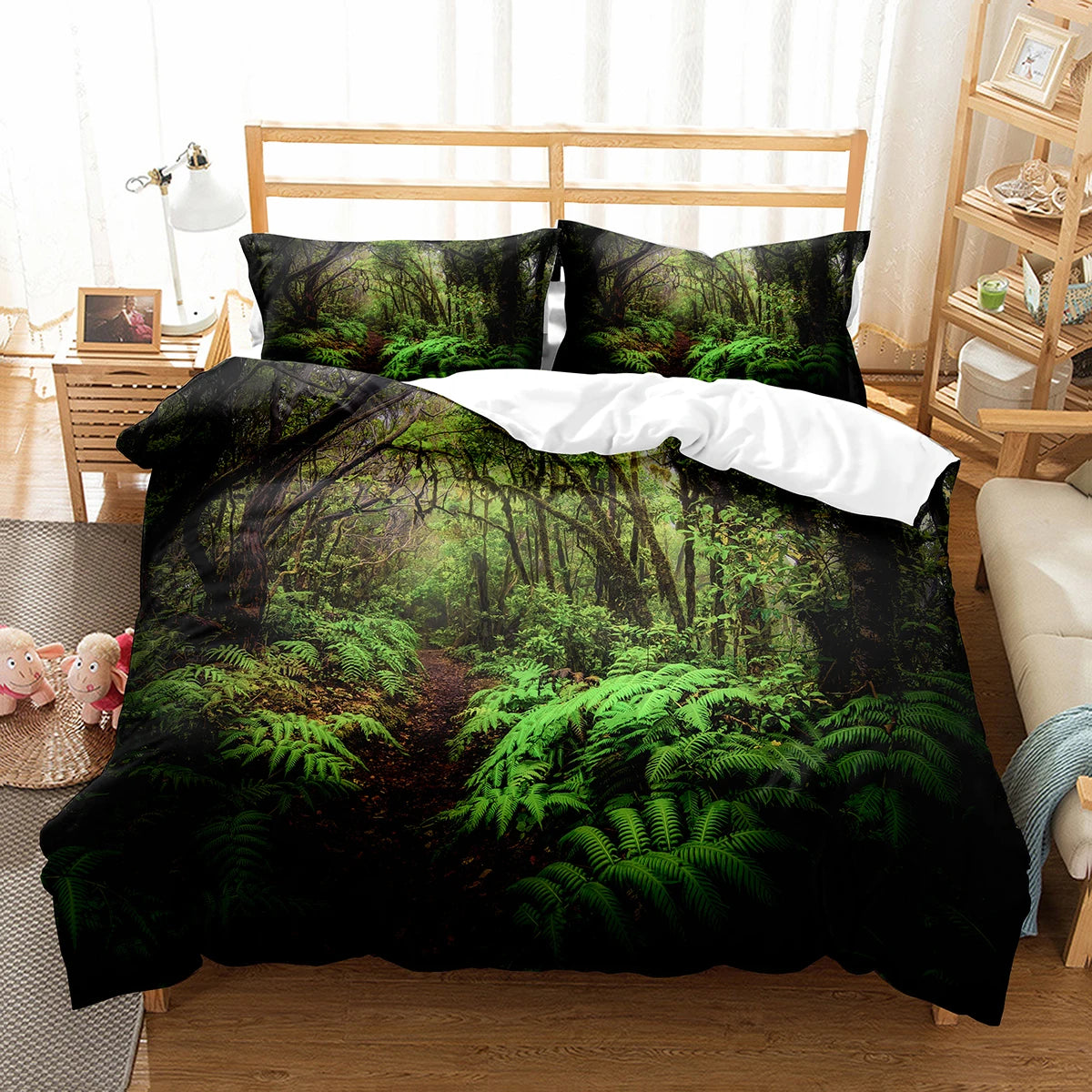 Housse de couette personnalisable arbres