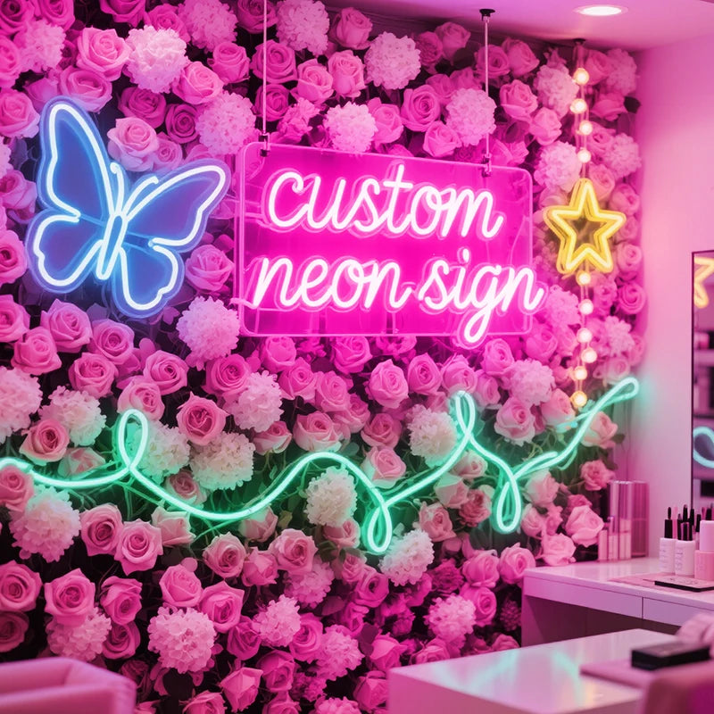 Lettre lumineuse LED blanche pour mariage