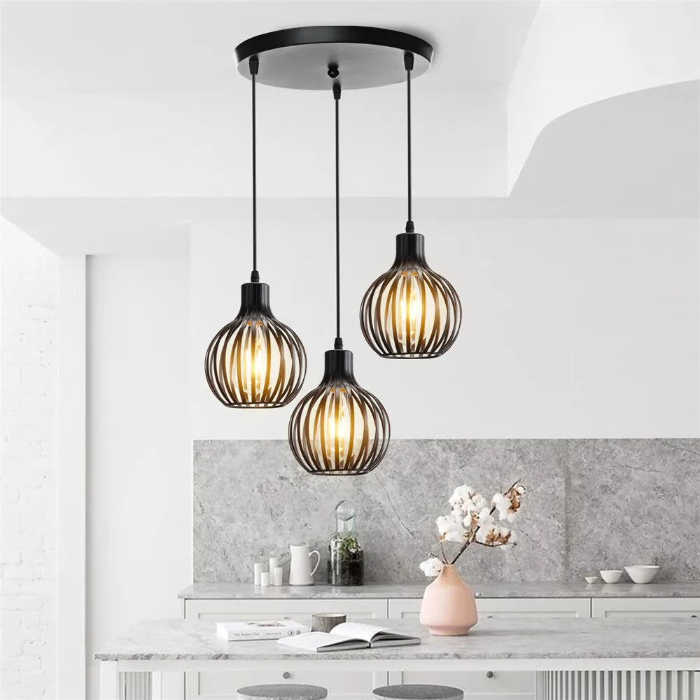 Suspension orange vintage cuisine