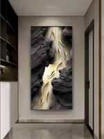 Applique murale LED moderne avec gradation à distance dans un salon contemporain