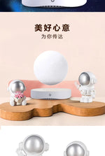 Lampe lune veilleuse dans une chambre