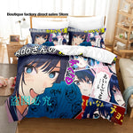 Variété de couleurs disponibles pour la housse de couette ado Anime Ado