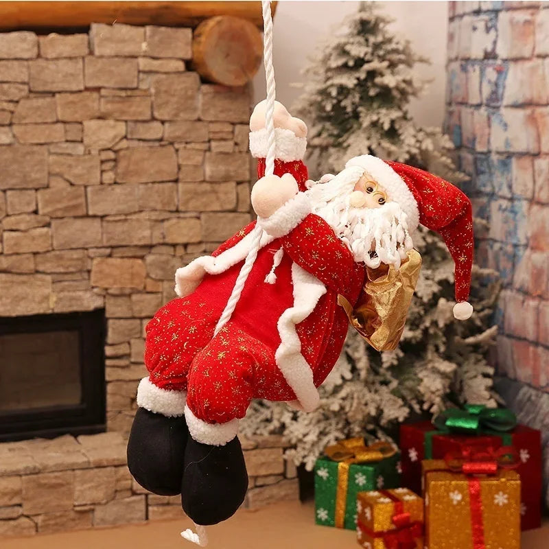 Détail du tissu dessin animé de la décoration de Noël 30cm
