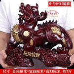Statue Feng Shui Pixiu Dragon en résine pour décoration intérieure moderne