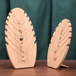 Étagère de présentation de bijoux en bois