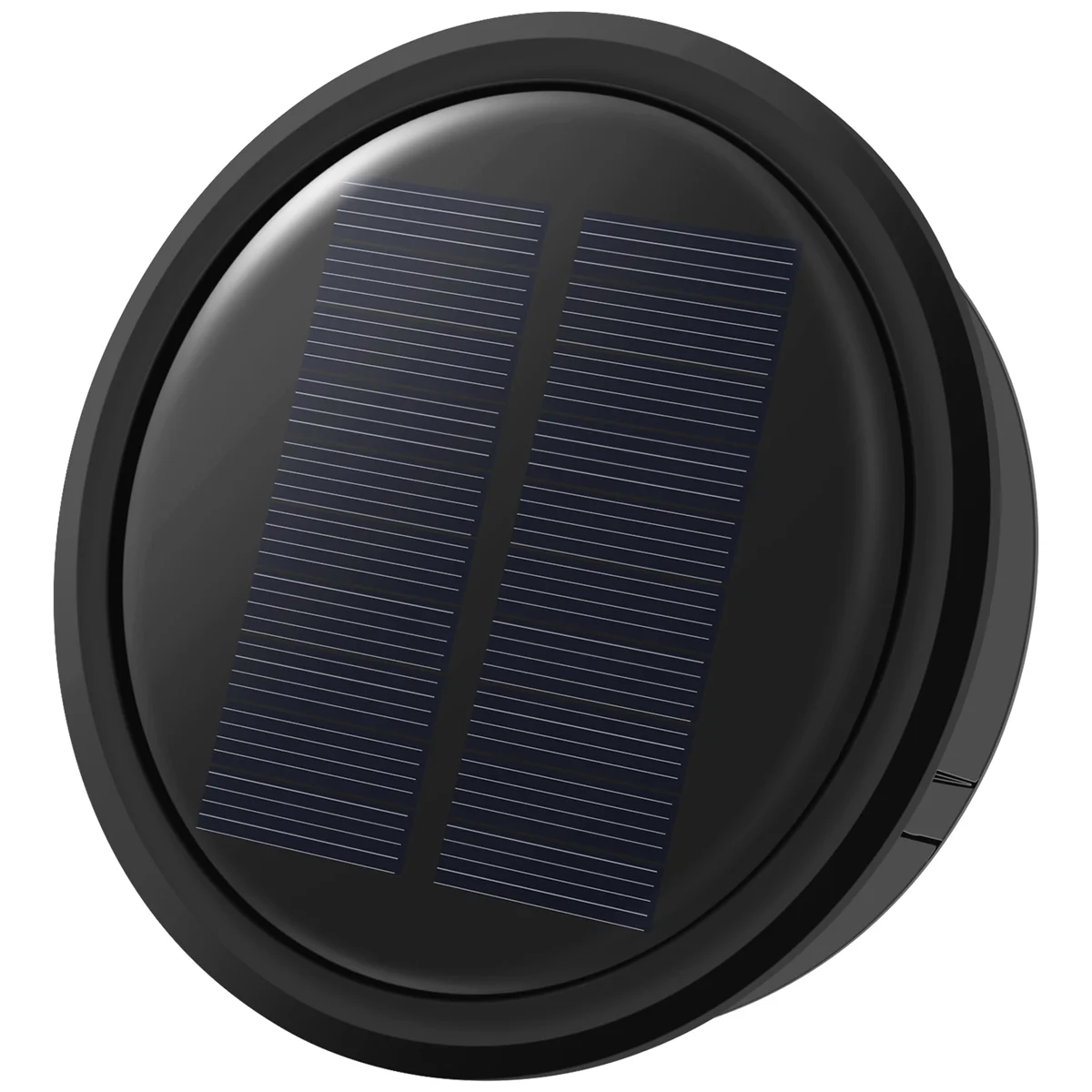 Dessus de remplacement solaire pour lanterne extérieure argent