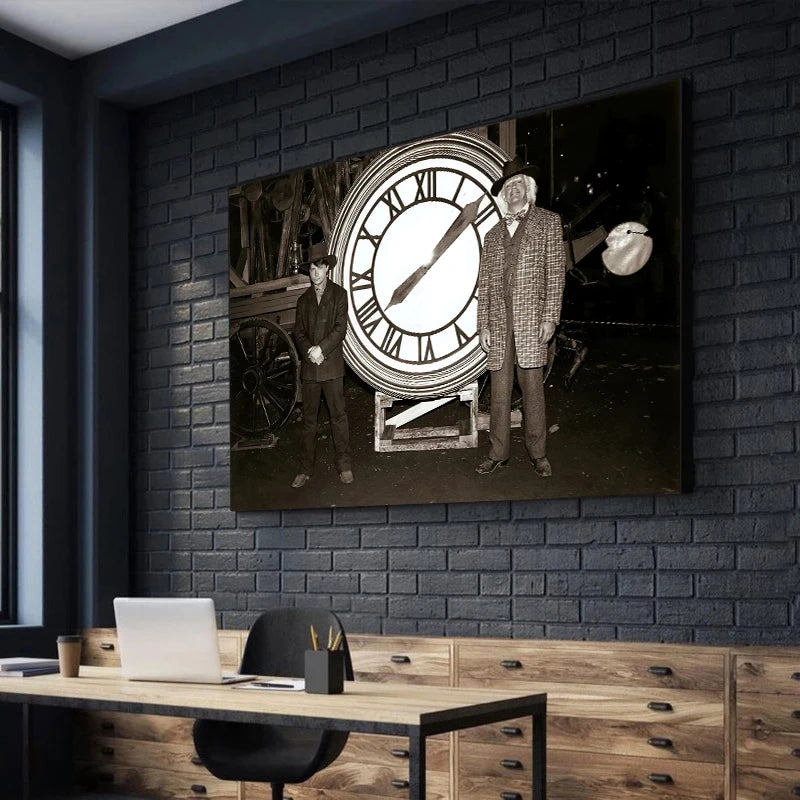 Tableau mural cinématographique en toile imperméable pour salon moderne