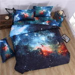 Ensemble housse de couette et taies d'oreiller assorties