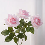 Roses Austin artificielles vertes pour arrangement floral de mariage