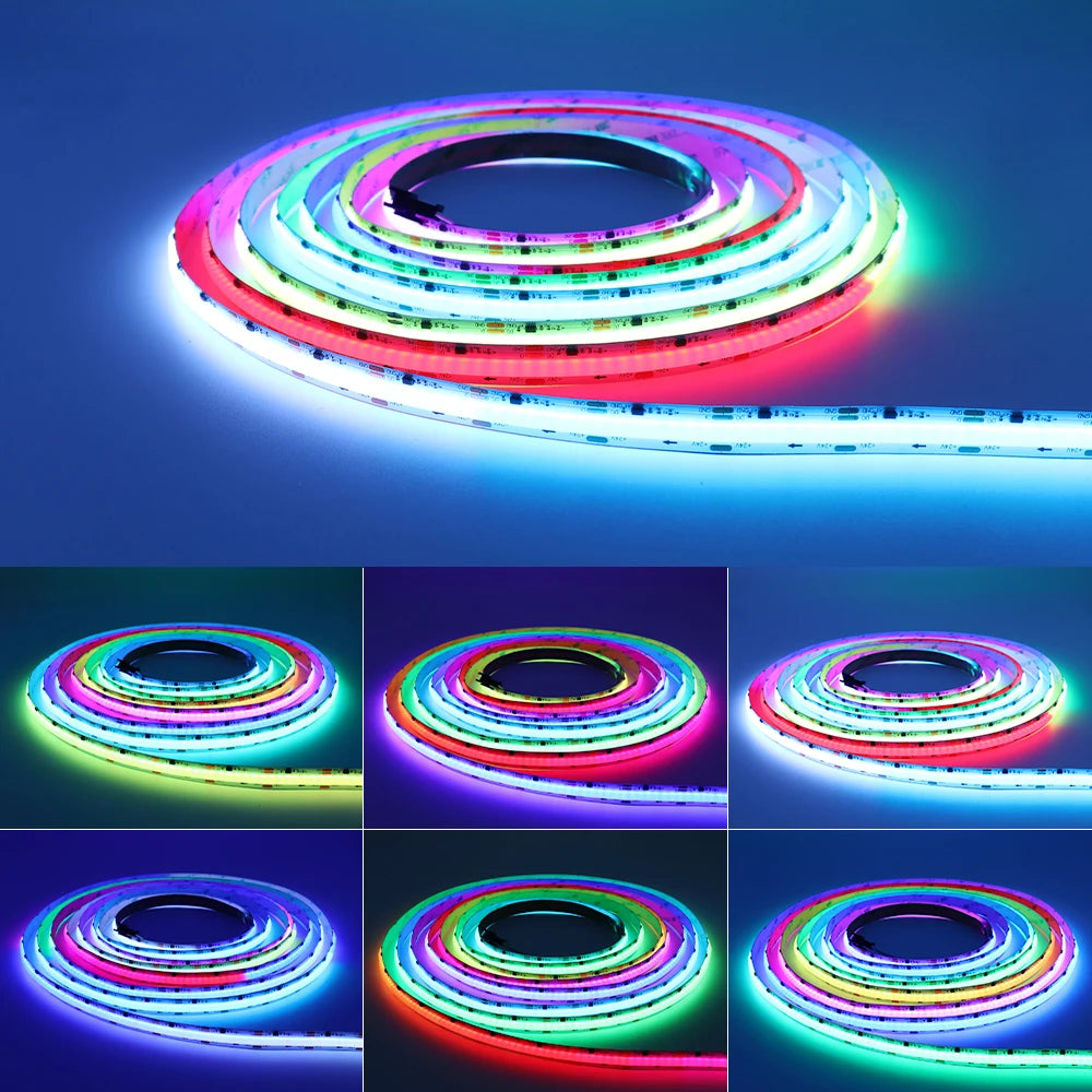 Ruban LED RGBIP IP68 résistant à l'eau pour usage extérieur