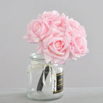 Détail rose bouclée soie réaliste