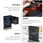 Tableau noir minimaliste pour menu de café