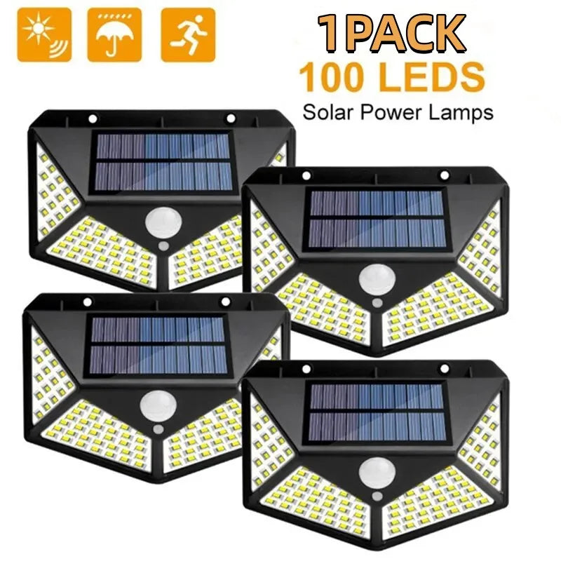 Lampe solaire extérieure design moderne