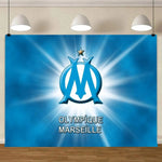 Tapisserie Olympique Marseille saphir profond
