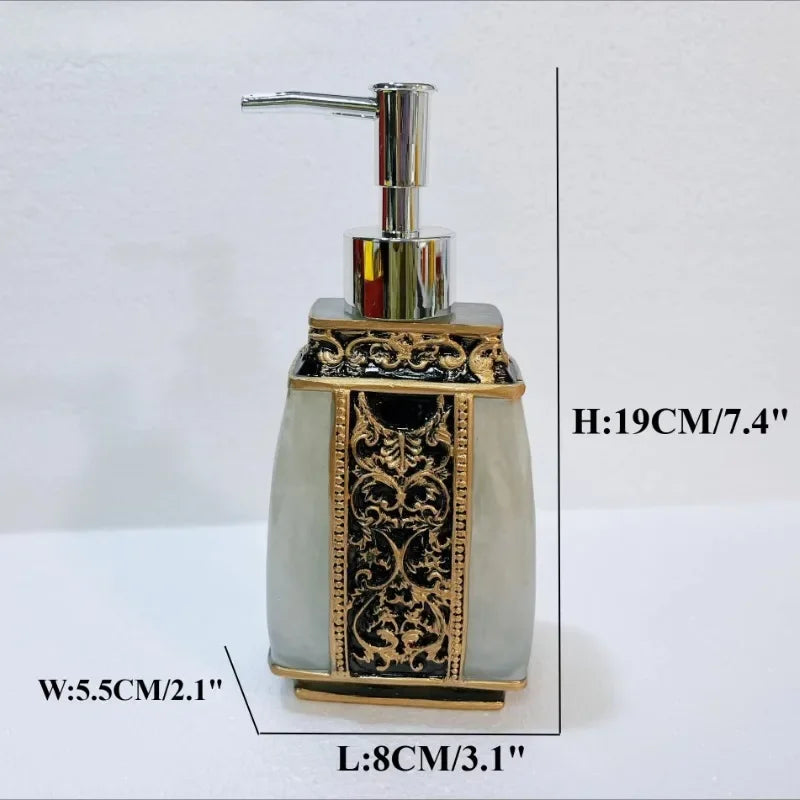 Étui de brosse à dents en résine gris clair - Accessoire salle de bain contemporain
